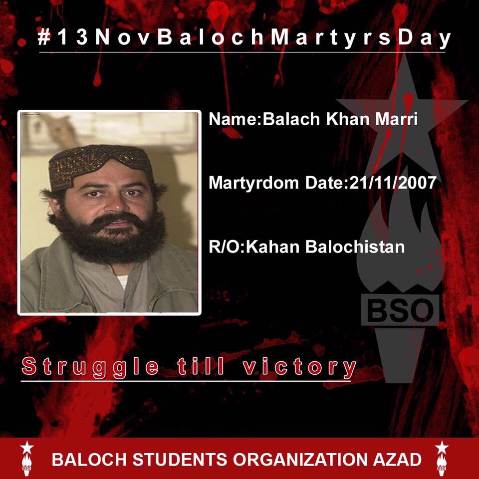 BSO__AZAD's tweet photo. #13NovBalochMartyrsDay
#Kahan #Balochistan https://t.co/EIuYCfzHPM