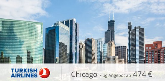 tripado's tweet photo. Nach dem #Tatort schnell nach Chicago - Mit den preiswerten Flugangeboten von Turkish Airline - Abflüge ab allen großen deutschen Flughäfen https://t.co/jWCp7hJEHQ