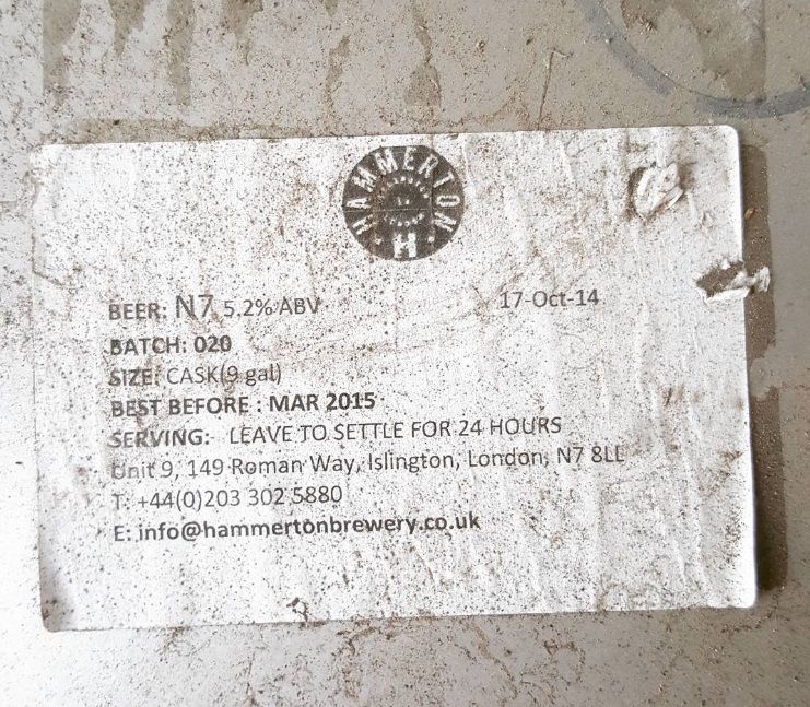 HammertonBrew's tweet image. After 3 years and over 400 brews, one of our casks has finally returned home!!
(Back when Mr Hammerton himself was still brewing!) #Batch20