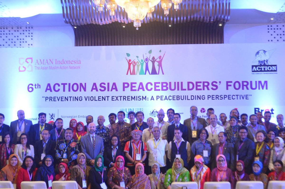 GenerasiLiterat's tweet photo. Generasi Literat menghadiri acara "6th Action Asia Peacebuilders Forum." #literasidamai #gerakanliterasi @perpusnas1 @ukp_pancasila @b_ok_is https://t.co/zn4hXCvn5G