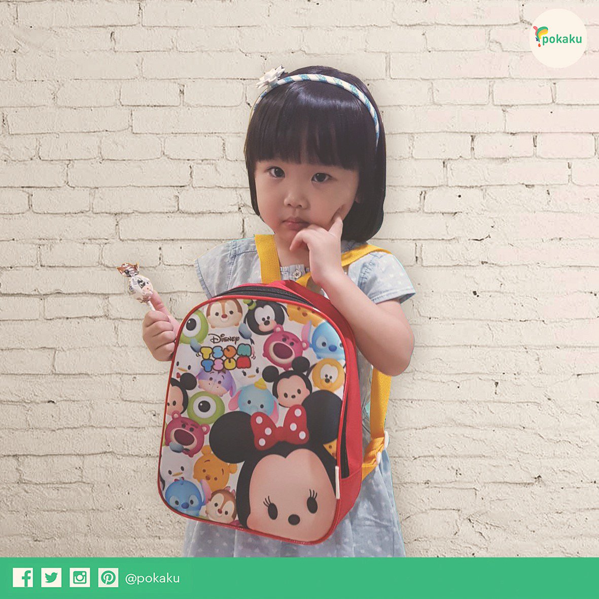pokaku's tweet photo. Mickey and Minnie Tsum Tsum backpack for Renata’s birthday party, oh so cute!!

#birthdayparty #hampersjakarta #customhampers #tascustom https://t.co/55FKzd0EX9