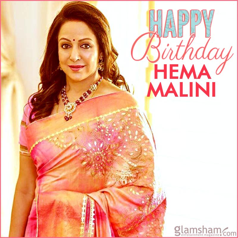 Wishing Hema Malini a very happy birthday!!

to wish her 