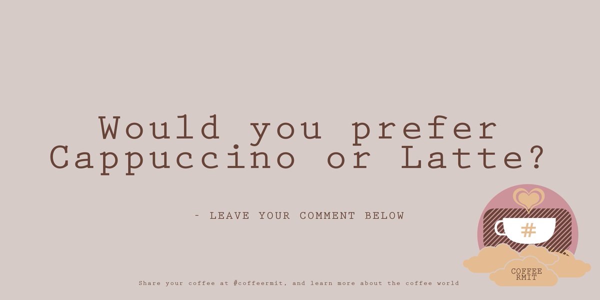 coffee_rmit's tweet photo. #coffee #coffeermit #rmit #cafe #coffeeculture #cmwp #student #project #question #coffeelovers #rmitstudents #rmituniversity https://t.co/E0WUeCF6rU