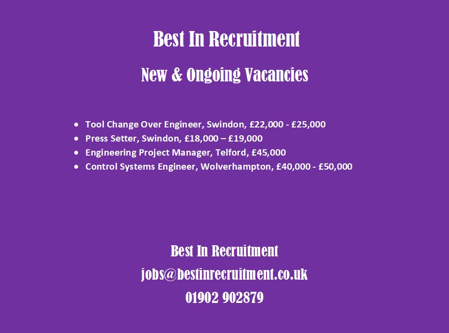 BestinRecruit's tweet photo. A few of @BestinRecruit's current vacancies. If you're glum this Monday, it may be time for a change. Get in touch. #MondayMotivation #Jobs https://t.co/T5wdARQCxJ