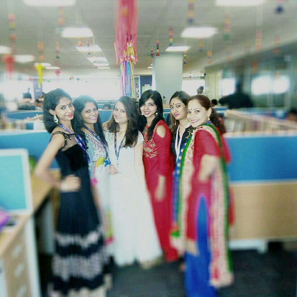 #RealCelebration moments with Dell #DiwaliCelebration #OfficeColleagues