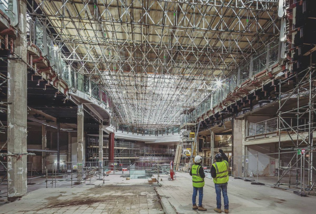How's this for #MondayMotivation? Our #scaffolding for <a href="/MaceGroup/">Mace</a> on the premier <a href="/Primark/">Primark</a> re-development in #Birmingham