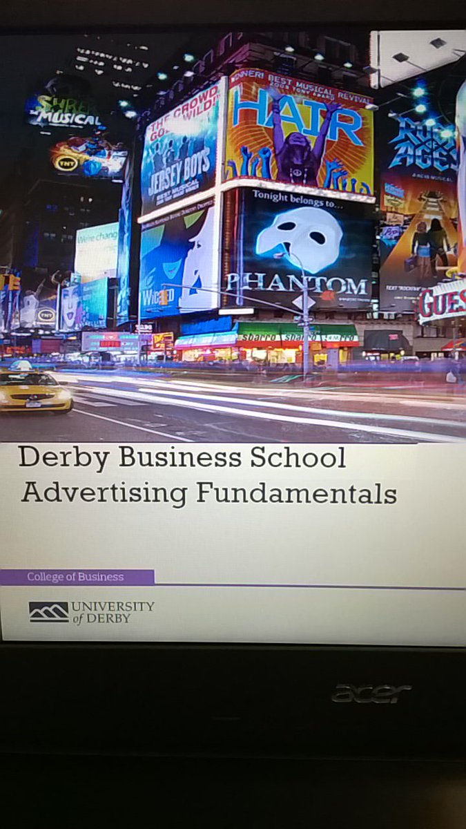 GarethGRafferty's tweet photo. Ready for another #Advertising session @DerbyUni looking into the #economics of advertising #4MK509 #N560 #universitylife https://t.co/vuCKpFHqKa