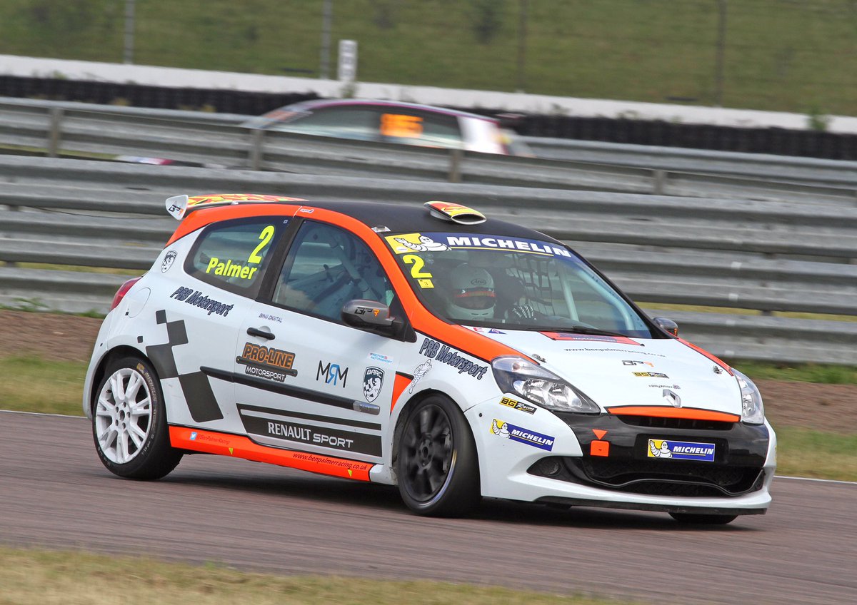 ClioCupSeries's tweet photo. Stat: Race Series champion @BenPalmerRacing has become the first #ClioCupSeries driver ever to finish every race of a season on the podium! https://t.co/fjyYFM9cgG