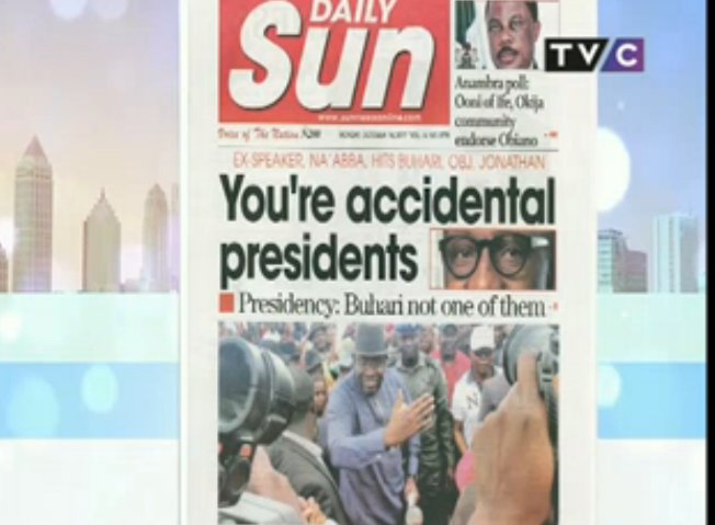 TVCconnect's tweet photo. Coming from 'Daily Sun' major headlines on #NewsPaperFrontPageReview on #YourViewTVC https://t.co/j7wJCjJZNk
