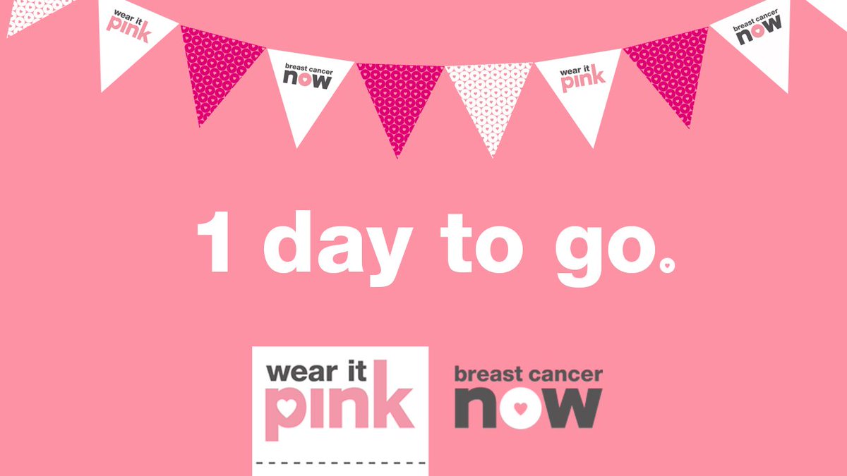 We will #wearitpink - at the office, at school, in the community - to support a future where we don’t have to live in fear of breast cancer.