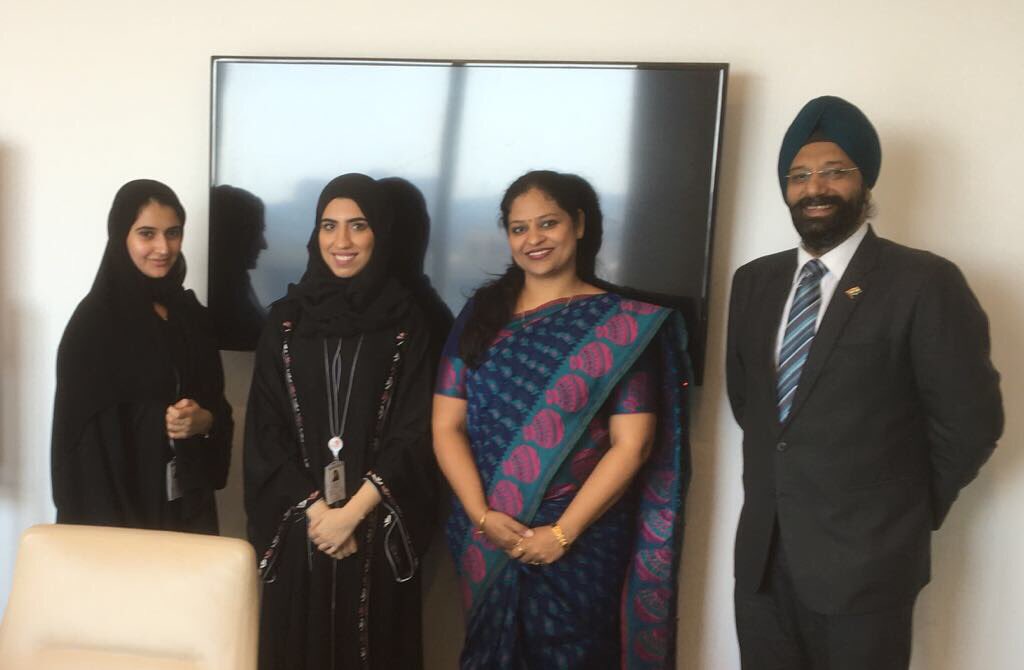 skillthsc's tweet photo. Had a fruitful Meeting with Officials from Abu Dhabi's Department of Culture and Tourism regarding collaboration
#SkillTHSC #WorldSkills2017 https://t.co/XevIGUNi5u