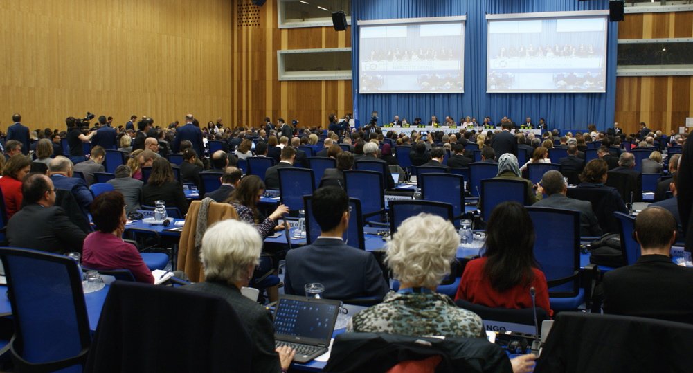 IDPCnet's tweet photo. Discussions on Ch. 3 of the UNGASS #OutcomeDocument (Supply reduction) are on the way at @CND_tweets. Follow at https://t.co/H4FuAetOox https://t.co/PNbWc8LfCm