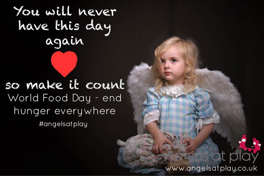 AngelsatPlay's tweet image. You will never have this day again so make it count ❤️ #WorldFoodDay2017 #angelsquote
