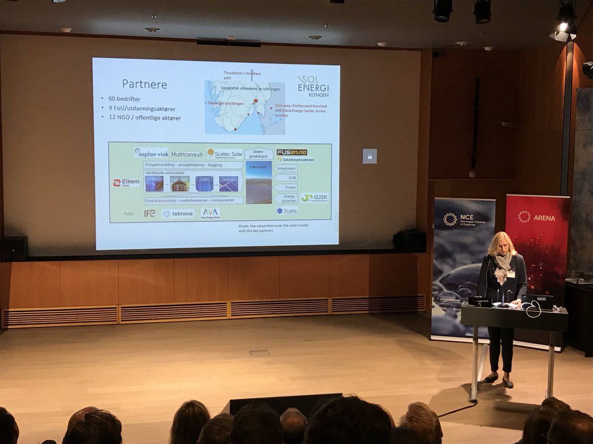 osloregionen's tweet photo. Norsk solenergi er på vei opp. @TrineKBerentsen forteller om Solergiklyngen. #klynger #oreec hos #Klyngeprogrammet #osloregionen https://t.co/SB9X9NDSmd