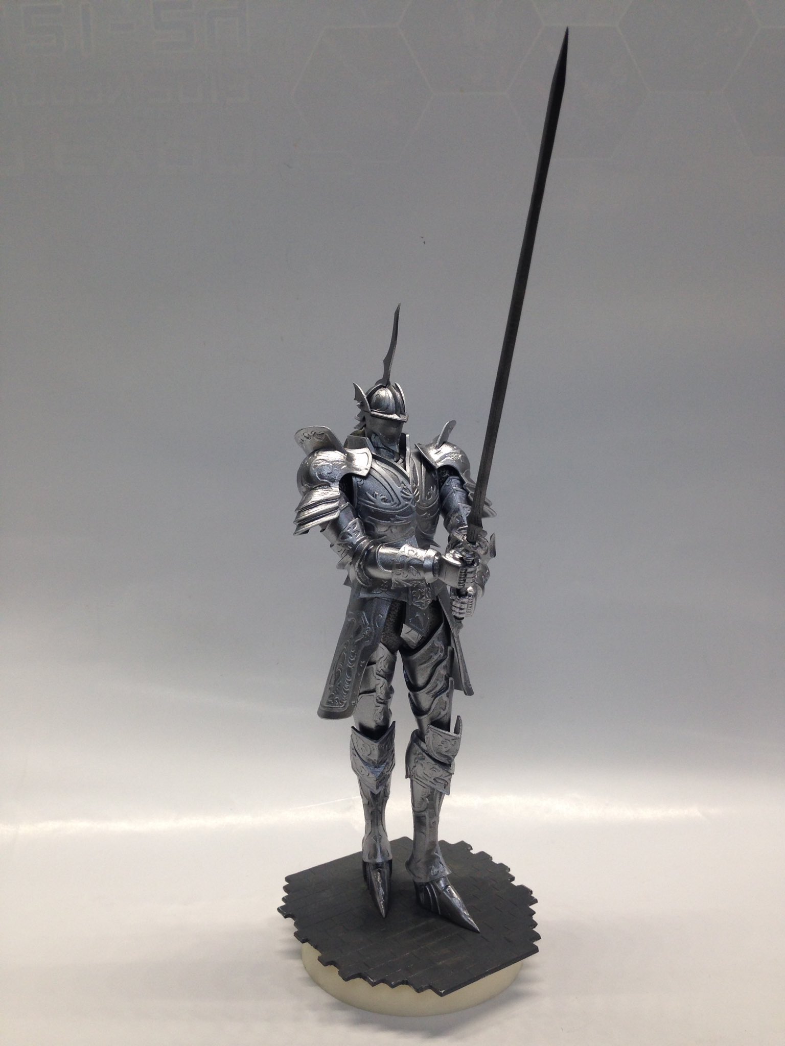 デモンズソウル★つらぬきの騎士-リメイク版-★ガレージキット塗装済み完成品 デモンズソウル☆つらぬきの騎士☆ガレージキット塗装済完成品