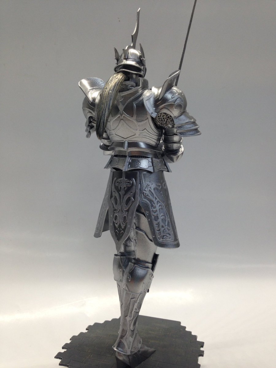 デモンズソウル☆つらぬきの騎士-リメイク版-☆ガレージキット塗装済み