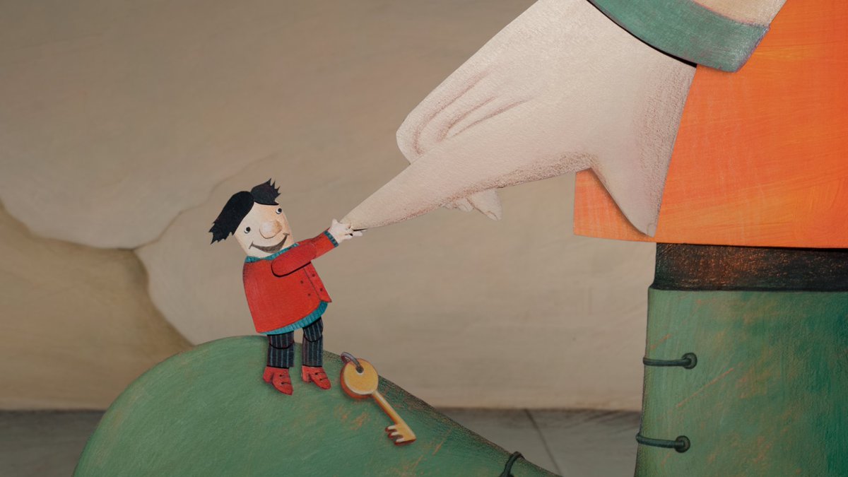 SharjahICFF's tweet photo. أفضل فيلم رسوم متحركة (رجل الجيب) من إخراج آنا شوبينيدزي 😍🎥 Best Animation Film (The Pocket Man) directed by Ana Chubinidze #sicff17 https://t.co/KQK9ZDwNqg