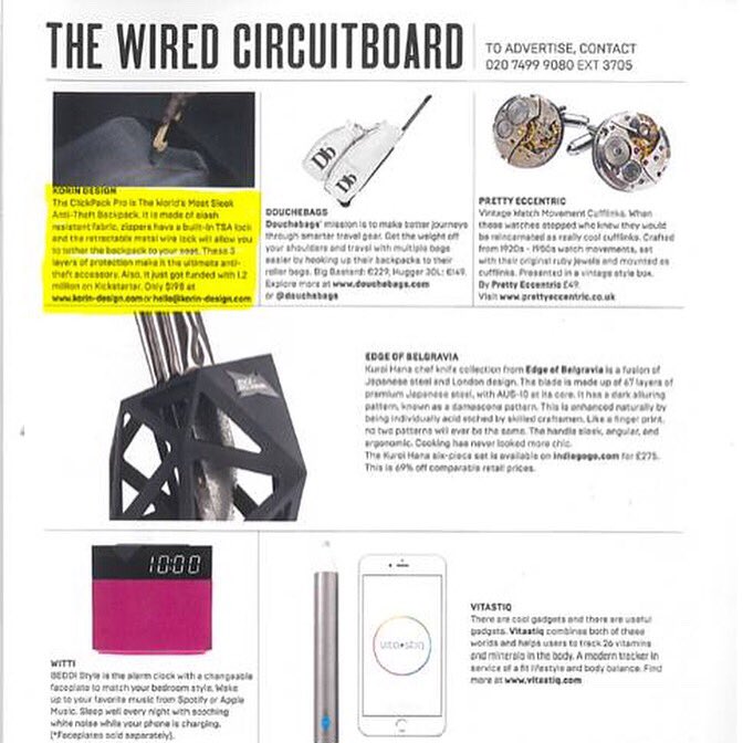 KorinDesign's tweet image. Thanks for featuring us! #wired #Clickpackpro #backpack