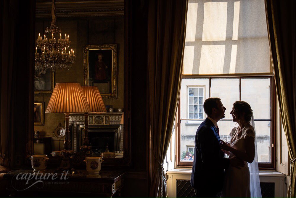 CaptureIt1's tweet image. We love this silhouette of Paul &amp;amp; Rebecca @SyonParkEvents #wedding #weddingphotography