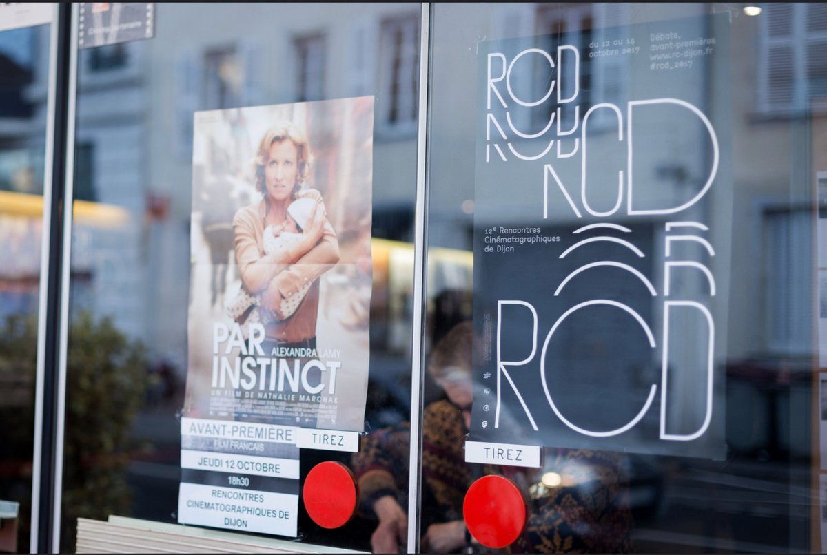 MarchakOff's tweet photo. PAR INSTINCT s'est affiché aux Rencontres Cinématographiques de Dijon! Avant-Première suivie d'un débat. Merci au public ! https://t.co/rmOuXvZOi2