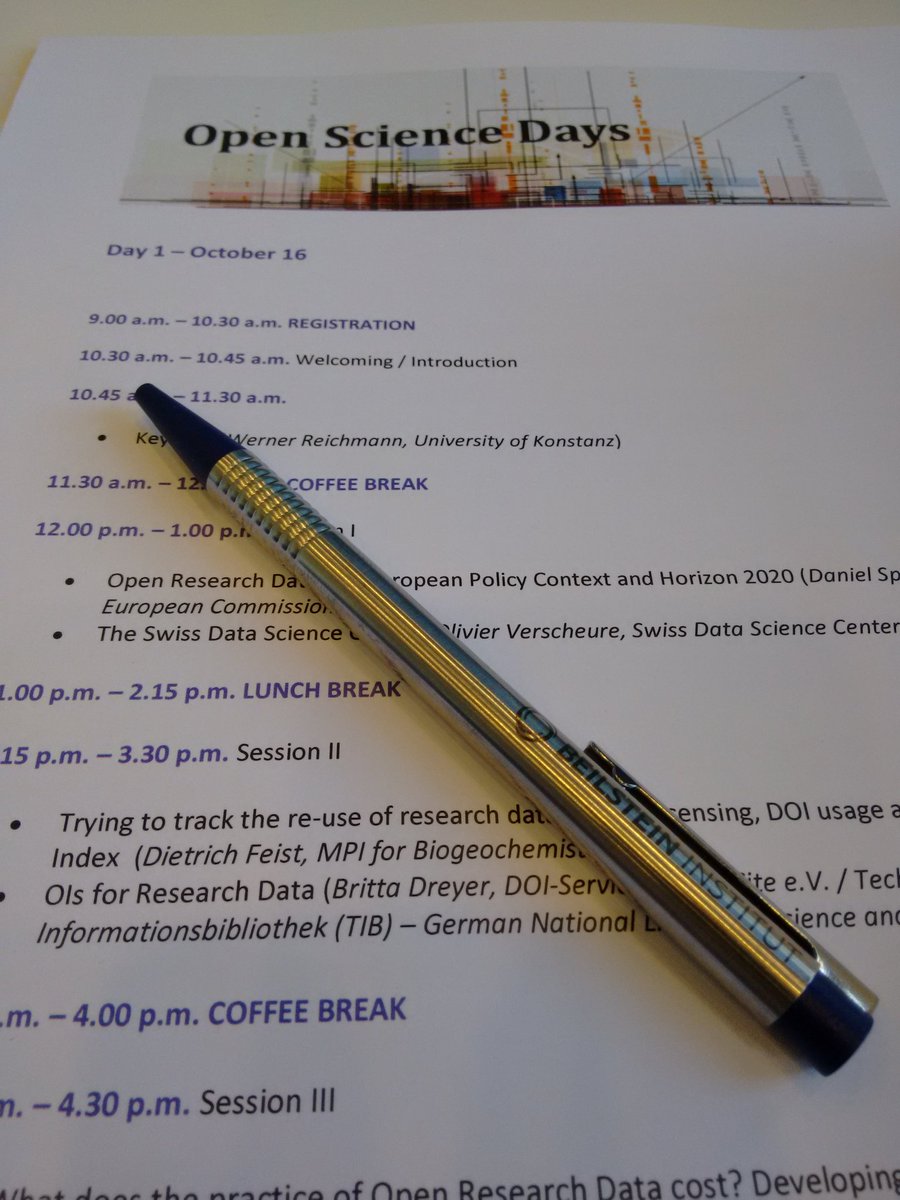 BeilsteinInst's tweet photo. Just entered the #OSD2017 held by @MPDL in Berlin. Great mixture of #OS topics. https://t.co/SYHUEljp06
