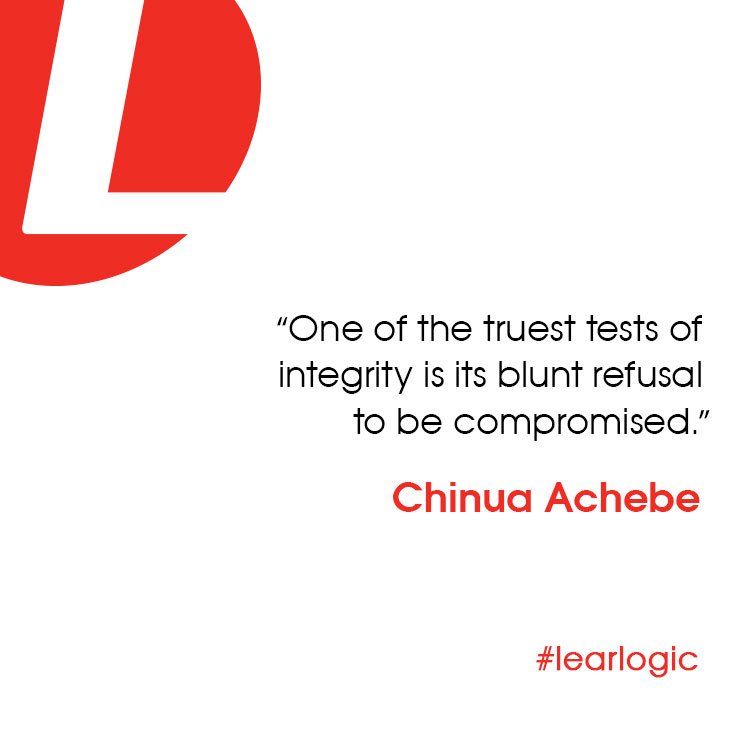 LearCorporation's tweet photo. At Lear, we are as dedicated to uncompromised integrity as we are to innovation. #LearLogic #MondayMotivation https://t.co/kGe0kdB4fE