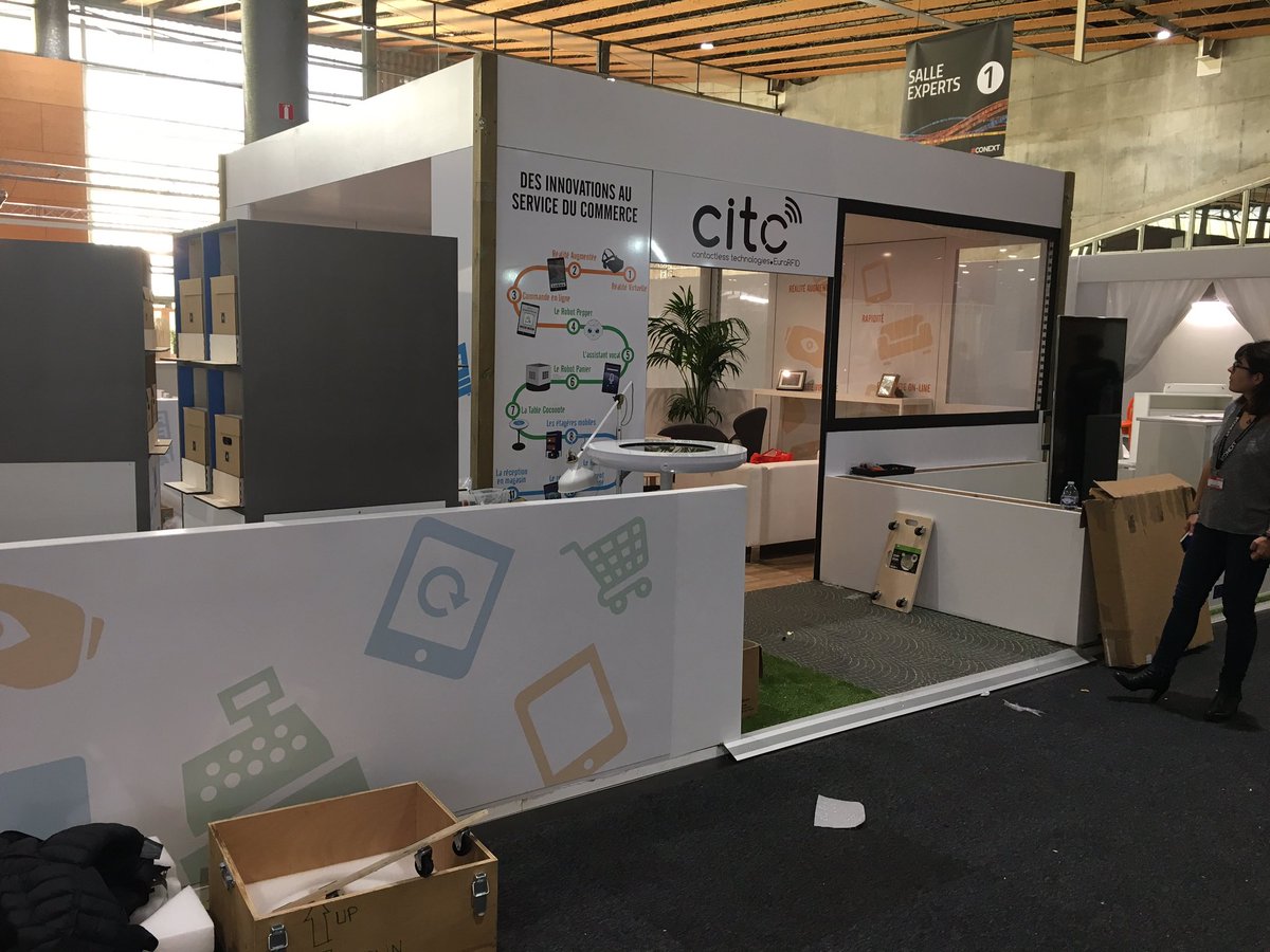 IOTcluster's tweet photo. .@ConextShow #retail #IoT #innovation - le #CITC vs attend dès demain stand B14! Et à 12h pr vous parler #techno et #commerce salle expert2! https://t.co/uVjDA3TLZg