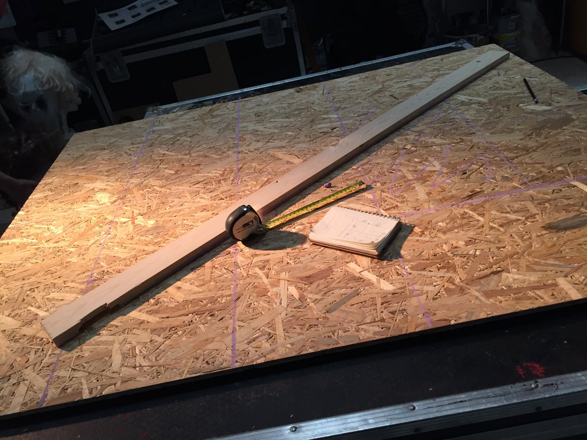Production_CW's tweet photo. Made some stairs for the Halloween show today! #productionarts https://t.co/1hnasbnkhm