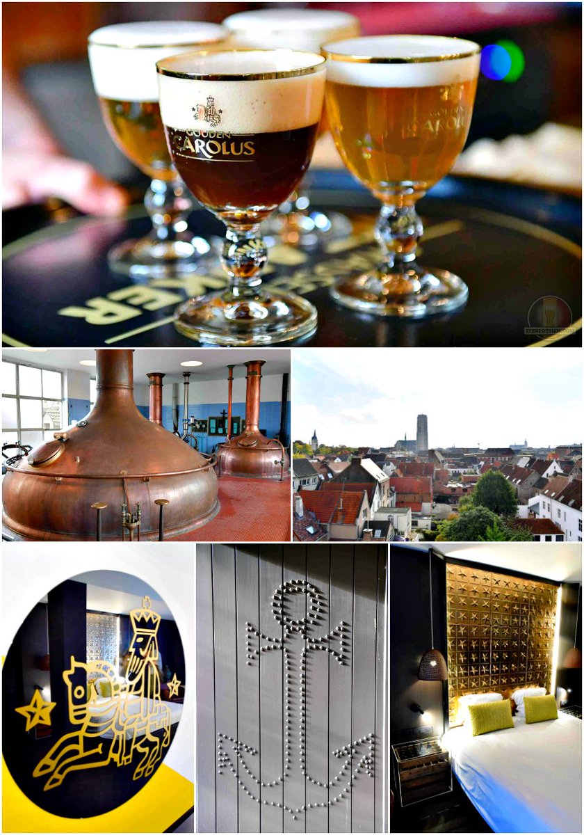 Het Anker in #Mechelen open their fully renovated 3*** hotel with 22 rooms on the #brewery site. goo.gl/4ux1rN #hetanker #hotel