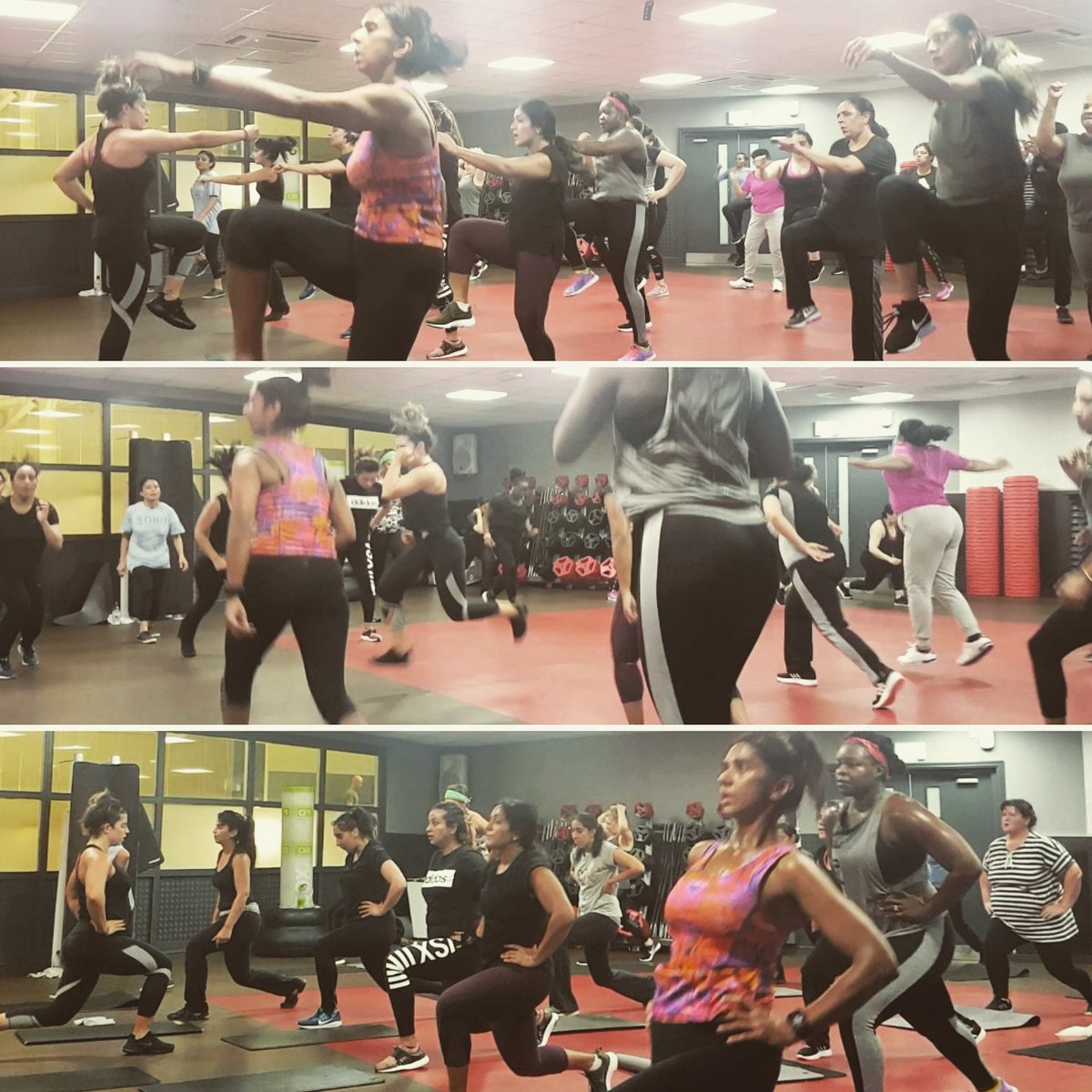 IlfordFF_UK's tweet photo. Our Monday body attack 98 launch was pure energy! #ilfordfitnessfirst #bodyattack  #bringafriendforfreeweek @FitnessFirstUK #ilfordgym https://t.co/B9Xw3phjnr