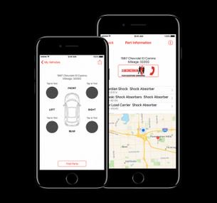 TheOrigGabriel's tweet photo. To check your suspension all you need is your smartphone. Just enter the year, make, model, &amp; style @partsandpeople https://t.co/8Ms5xy0hJO https://t.co/Cy0vWv1ECK