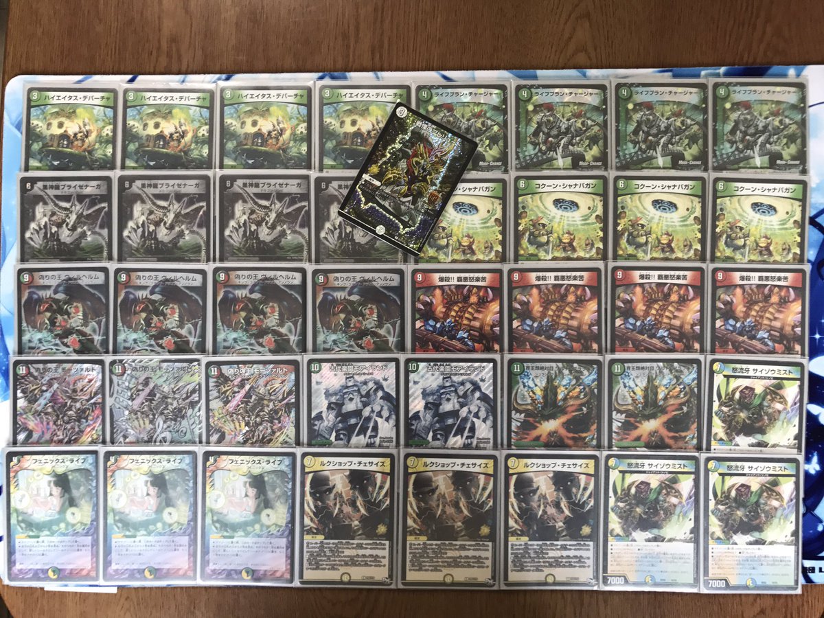 青緑デュエランド ゲートボール GP5th】 使用デッキブライゼシュート 1.青緑デュエランド ⭕️ 2.赤白