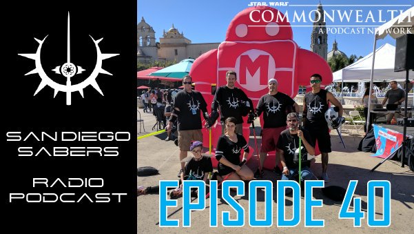 sdsaberspodcast's tweet photo. Episode 40 "SD Maker Faire" | we recap our weekend at #Sandiegomakerfaire - so much fun! #SWCpod #swcommonwealth https://t.co/QmOmL6jY8l