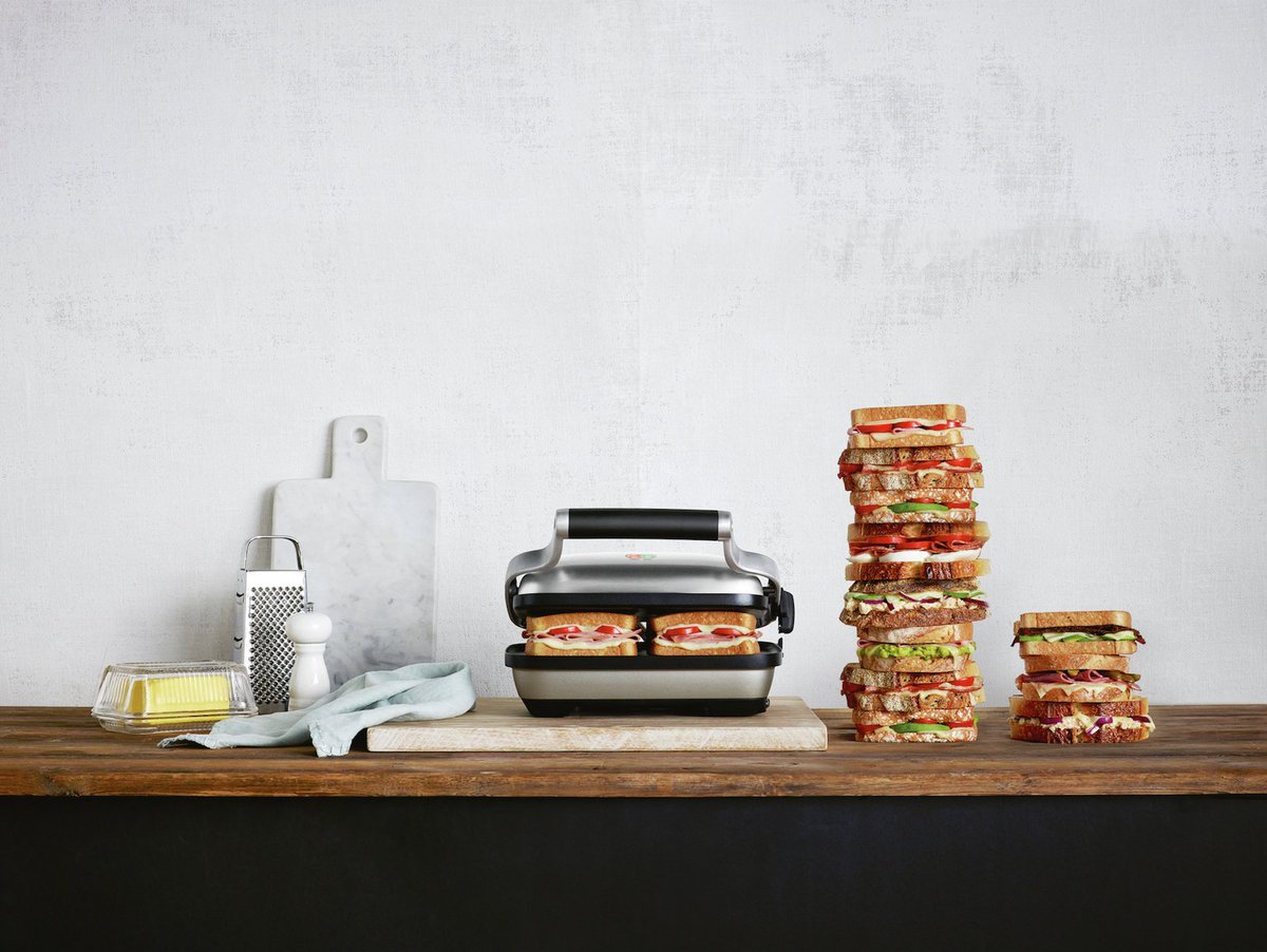 BrevilleUSA's tweet photo. Master the toasted sandwich with our Perfect Press. https://t.co/S2YDpDgjkA #PerfectPress #Breville https://t.co/OEtaM5zSAl