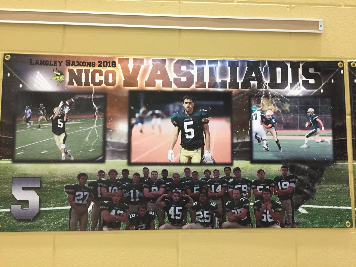 SaxonFootball's tweet photo. Stop by Langley Hall. Senior posters are up! https://t.co/xt3f4ajpYN