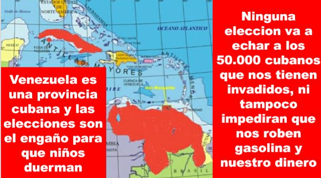 CHC31's tweet image. AMANECER EN EL INFIERNO COMUNISTA: Venezuela se da cuenta que para volver a ser un pais hay q expulsar a los cubanos. HORA DE LA RESISTENCIA