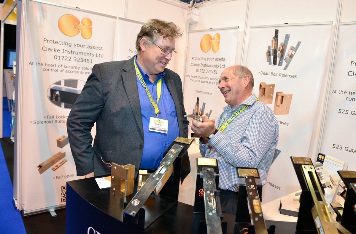 ClarkeInst's tweet photo. @Mike_Keady and Paul enjoyed their time at the #mla #Telford  thanks to all those that came by the stand #madeinbritan https://t.co/E5sRut8B1g