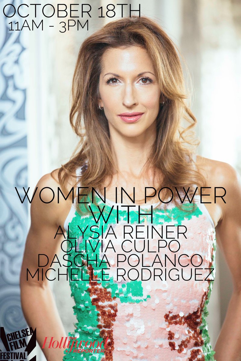 chelseafilm's tweet image. Meet @alysiareiner @SheIsDash @oliviaculpo @MRodOfficial @MissUSA &amp;amp; @AWengroff at our Women in Power Event, tickets: bit.ly/CFF2017WIP
