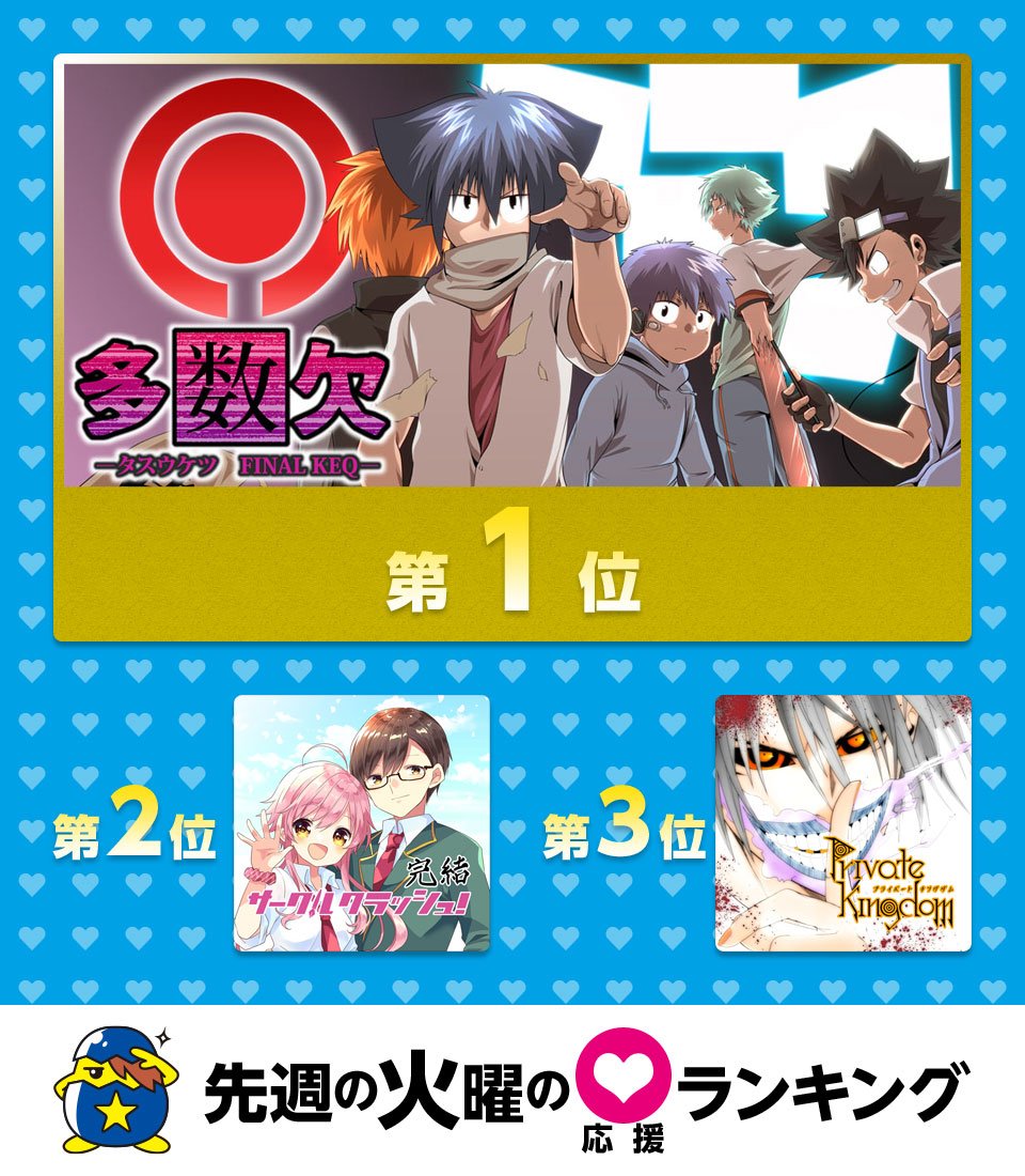 多数欠 ピックアップログ