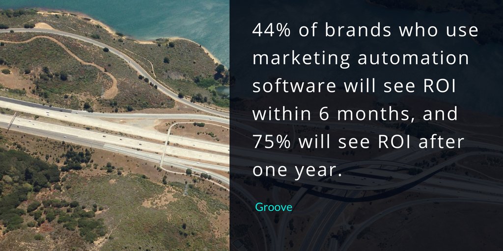 FirstLevelAI's tweet image. 44% of brands who use #marketing #automation software will see #ROI within 6 months, and 75% will see ROI after one year.  via @igotgroove