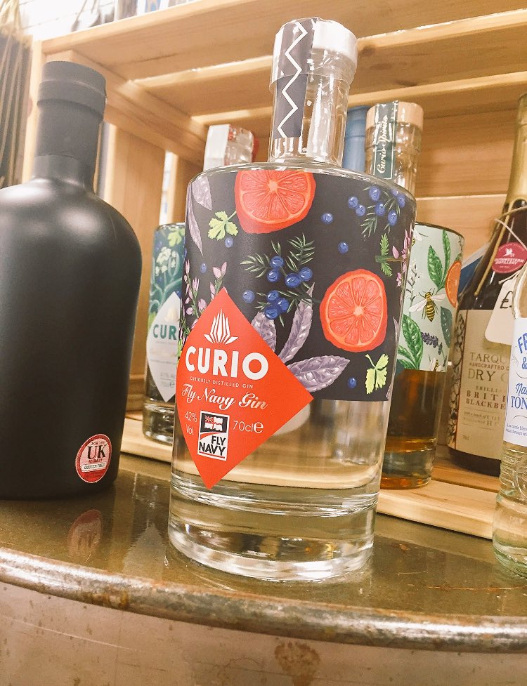 WICsales's tweet photo. Now in stock, Curio Fly Navy Gin #curio #gin #instock #redruth @CurioSpirits https://t.co/aO8EbXXirW