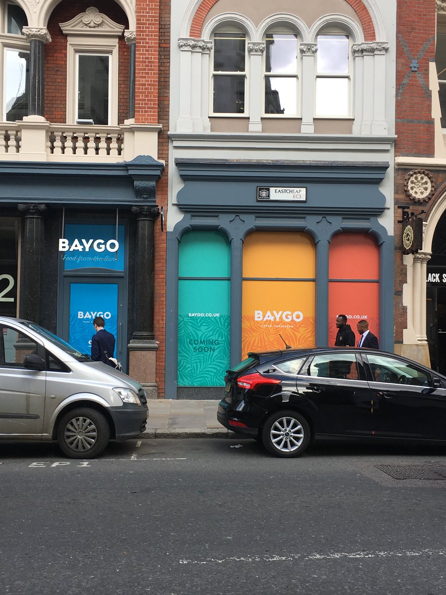 joelsonUK's tweet photo. We are pleased to announce that we have helped #Baygo open its first site in the City on Eastcheap. We wish the team every success. https://t.co/v87RlFRMAl