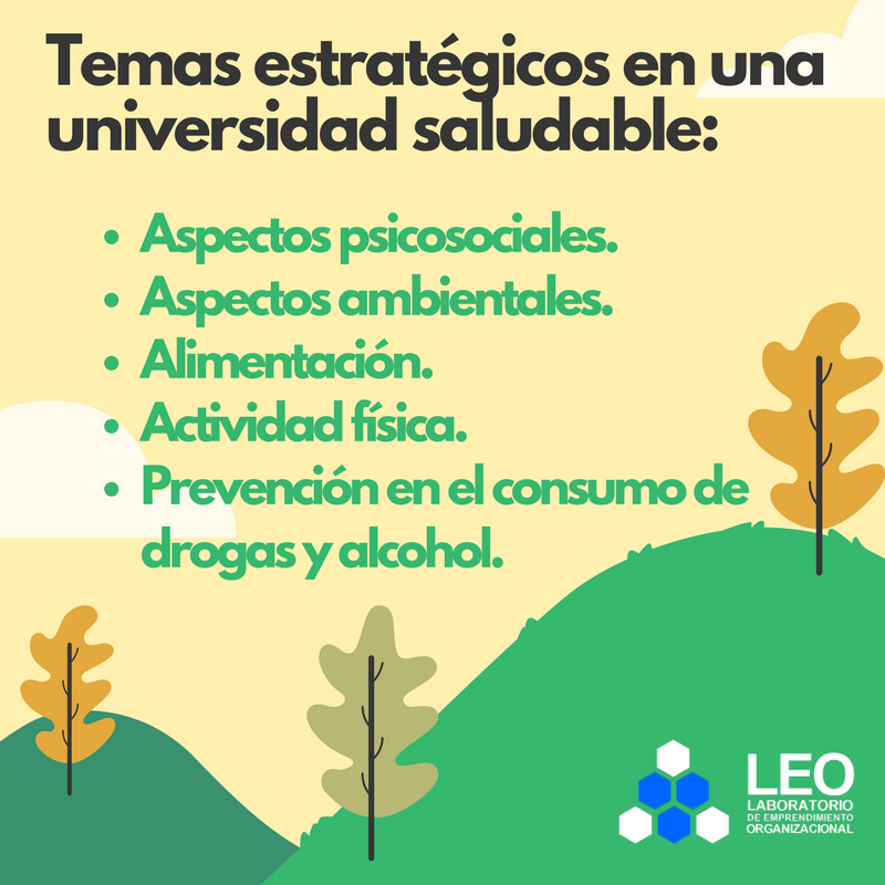 LEO_UDESANTIAGO's tweet photo. Queremos instaurar una vida saludable en nuestro entorno universitario y para ello nos enfocaremos en los siguientes puntos. #usachsaludable https://t.co/HGTs4nyQka