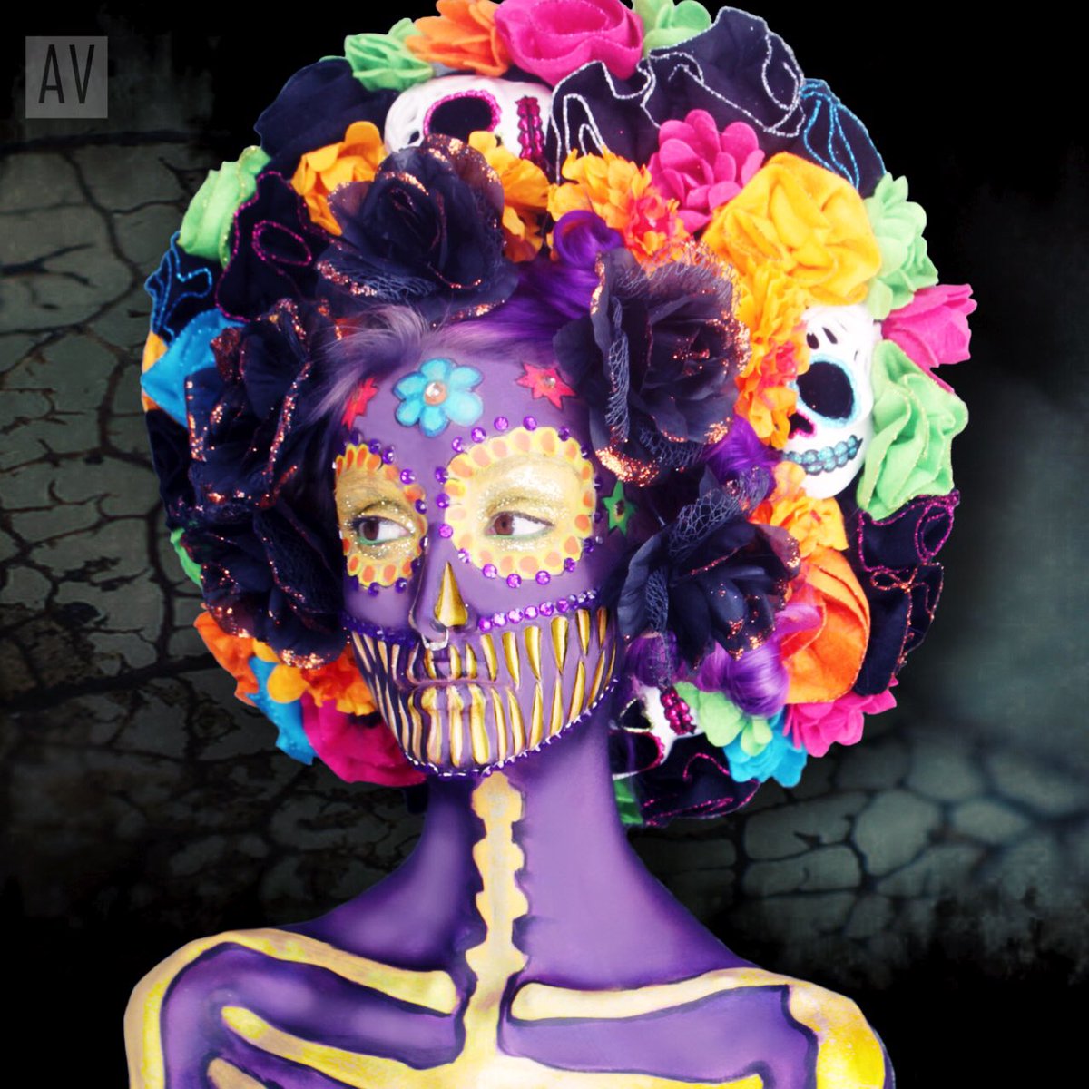 andrewvelazcom's tweet photo. 💀🖤Morning! Check out last post for #sugarskullcontest and post your creation to win! #modelmonday @tashihonnery  #cosemtics @EnzoMilanoPro @FHIHeatSA @HotToolsPro @abhair_official @oribe @Fave4Hair @EuropeanBodyArt @MACcosmetics @occmakeup @limecrime https://t.co/MpxUjYWv5v
