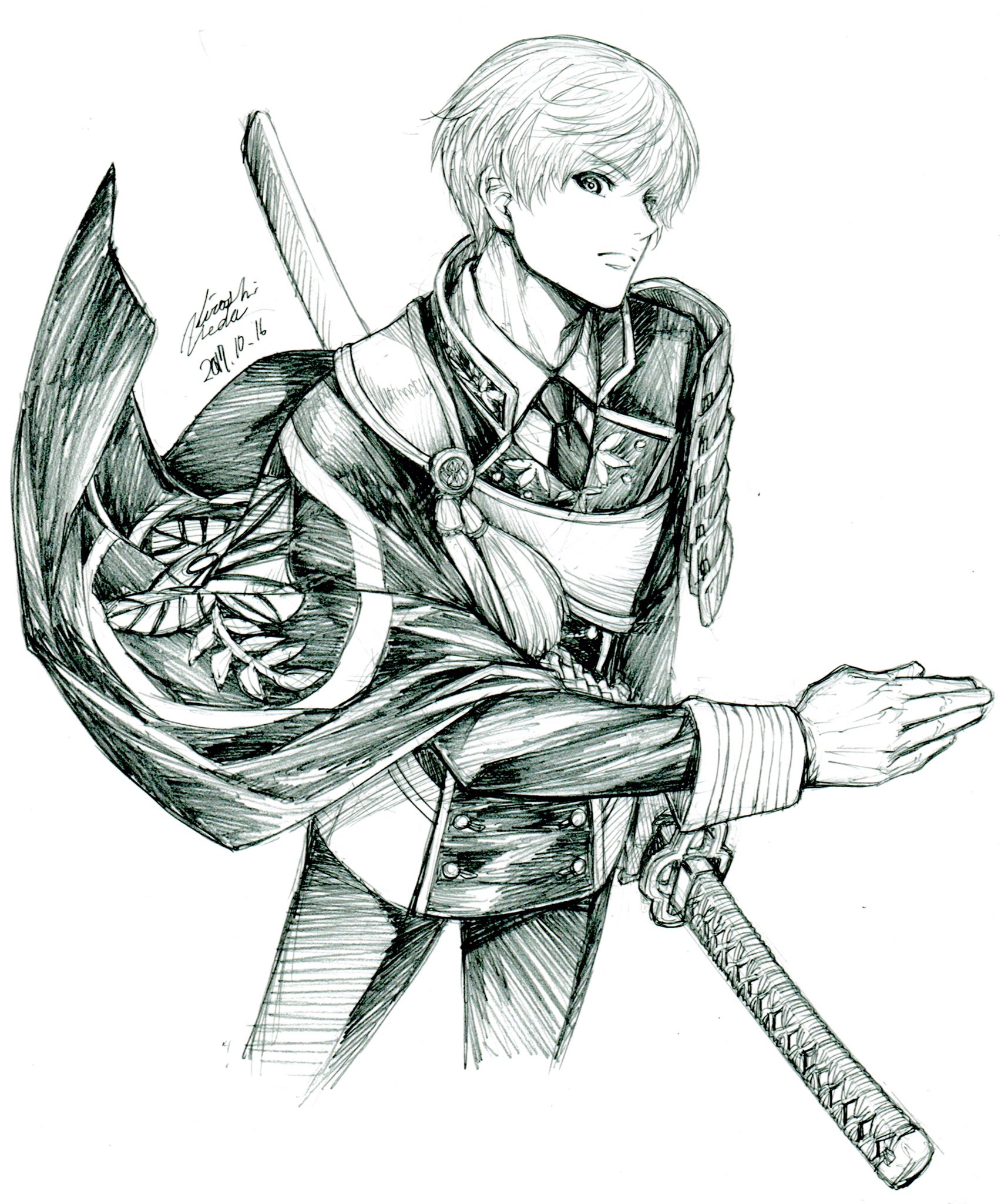 上田宏 一期一振さん 火災で焼かれた刀は打ち直しても実戦で斬ることは出来ない 斬ったら折れる なら最期の一振りは誰の為に と考えるロマン T Co Jcseviuqvb Twitter