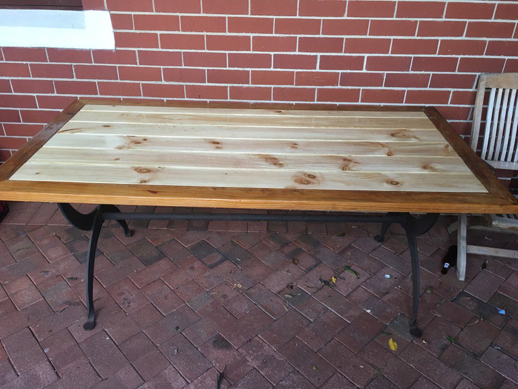 hthandyman's tweet photo. Made a nice table https://t.co/r4ycsKqLRV
