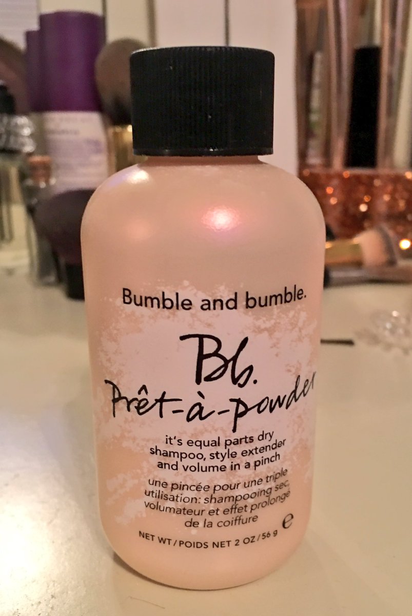 SQ85's tweet photo. Gives me life on a Monday! @Bumble #pretapowder #dryshampoo https://t.co/WbTqHvdioj