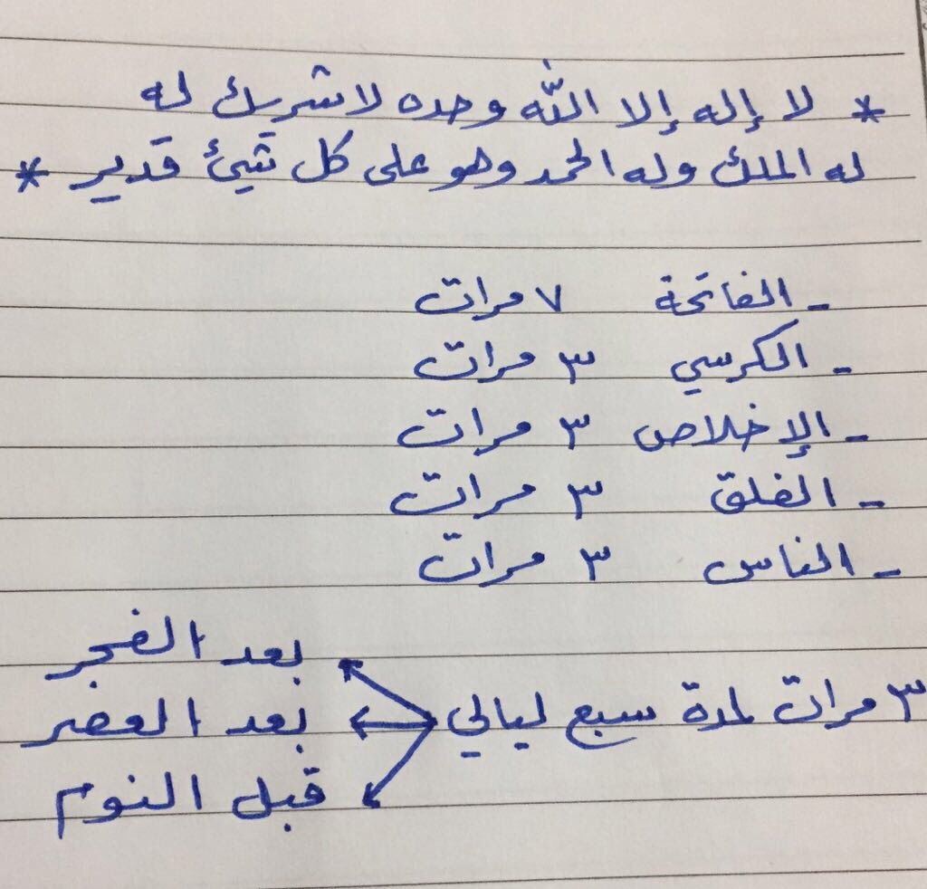لمن يعاني من الحسد والعين...
