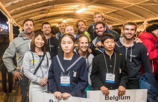 Ready for the Worldcup in Gamagori, Japan! #49er #Belgium  #sportvlaanderen #sportersbelevenmeer #LPsailing