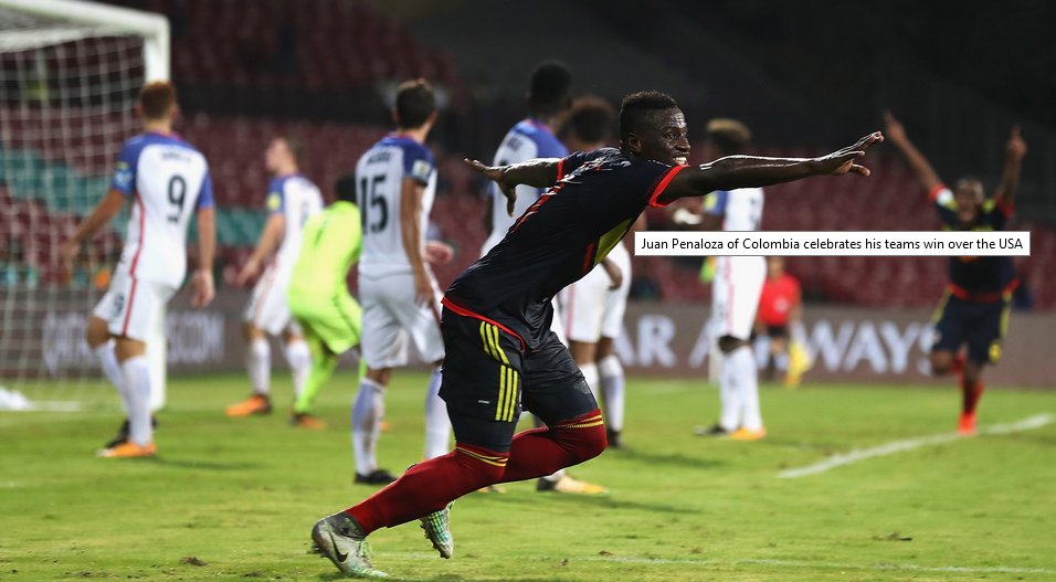 FIFAU17Guwahati's tweet photo. ⚽⚽ #FIFAU17WC #RoundOf16 ⚽⚽
Pre-Quarterfinals TODAY. Colombia 🇨🇴 Vs Germany 🇩🇪 (5PM)
#COLvsGER #FootballTakesOver https://t.co/aaw0xvY88b https://t.co/uPvewfZSxw